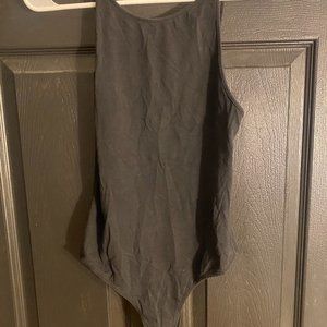 black bodysuit